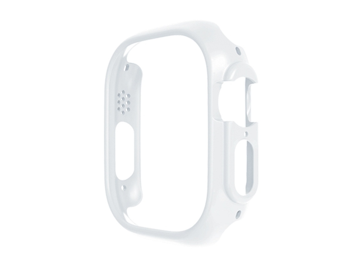 Capa Protetora Lurelia Para Apple Watch De 45 Mm Branco