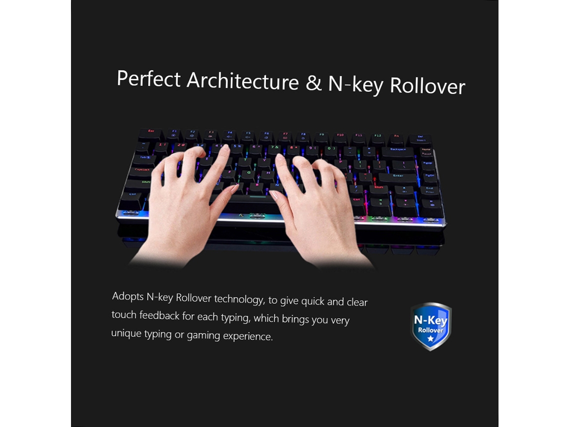 Teclado Mecânico LAXISCREED 82 Teclas