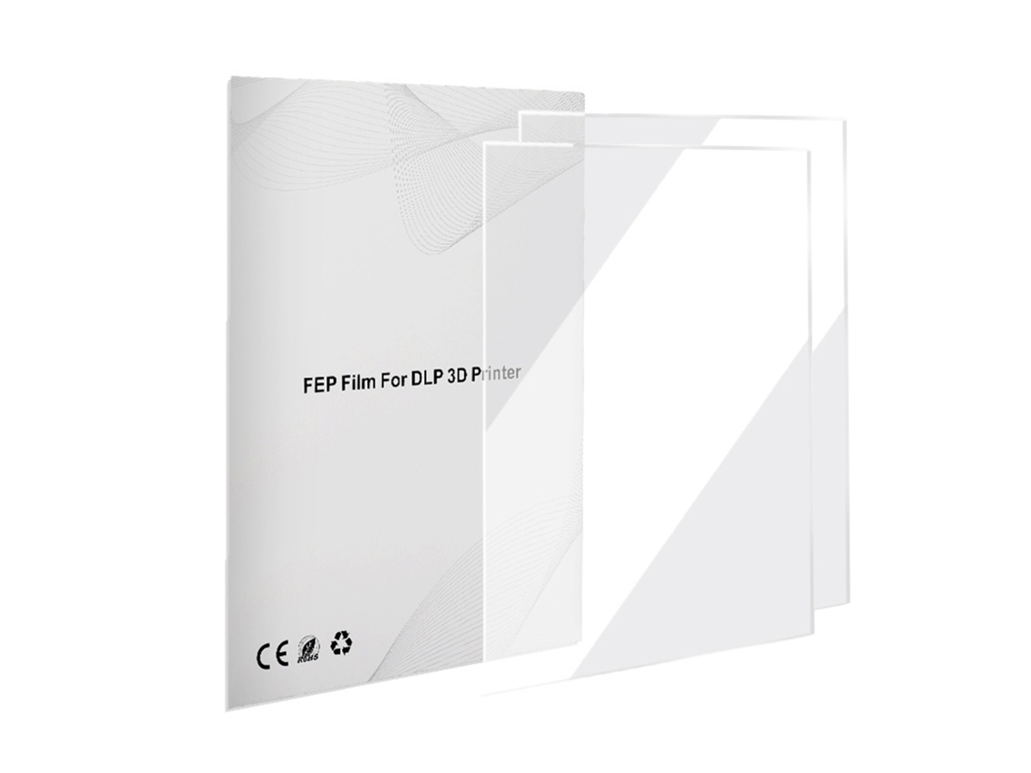 2 Unidades De Filme Fep 280x200x0, 1mm, Filme De Liberação Para Resina Fotossensível Sla Lcd Para Impressora 3d Sla Dlp