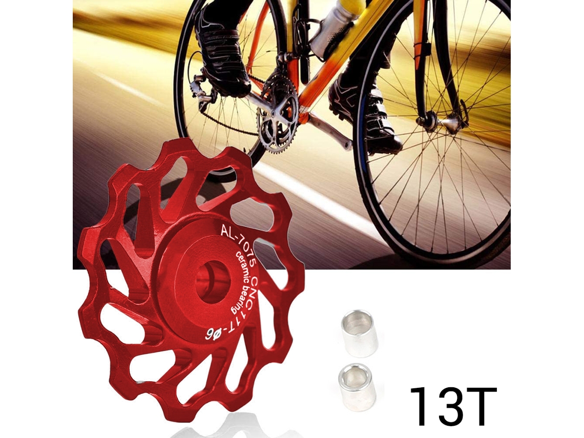 Polia de Cambio Mali de Alumínio 11t 13t para Bicicleta | S/MARCA