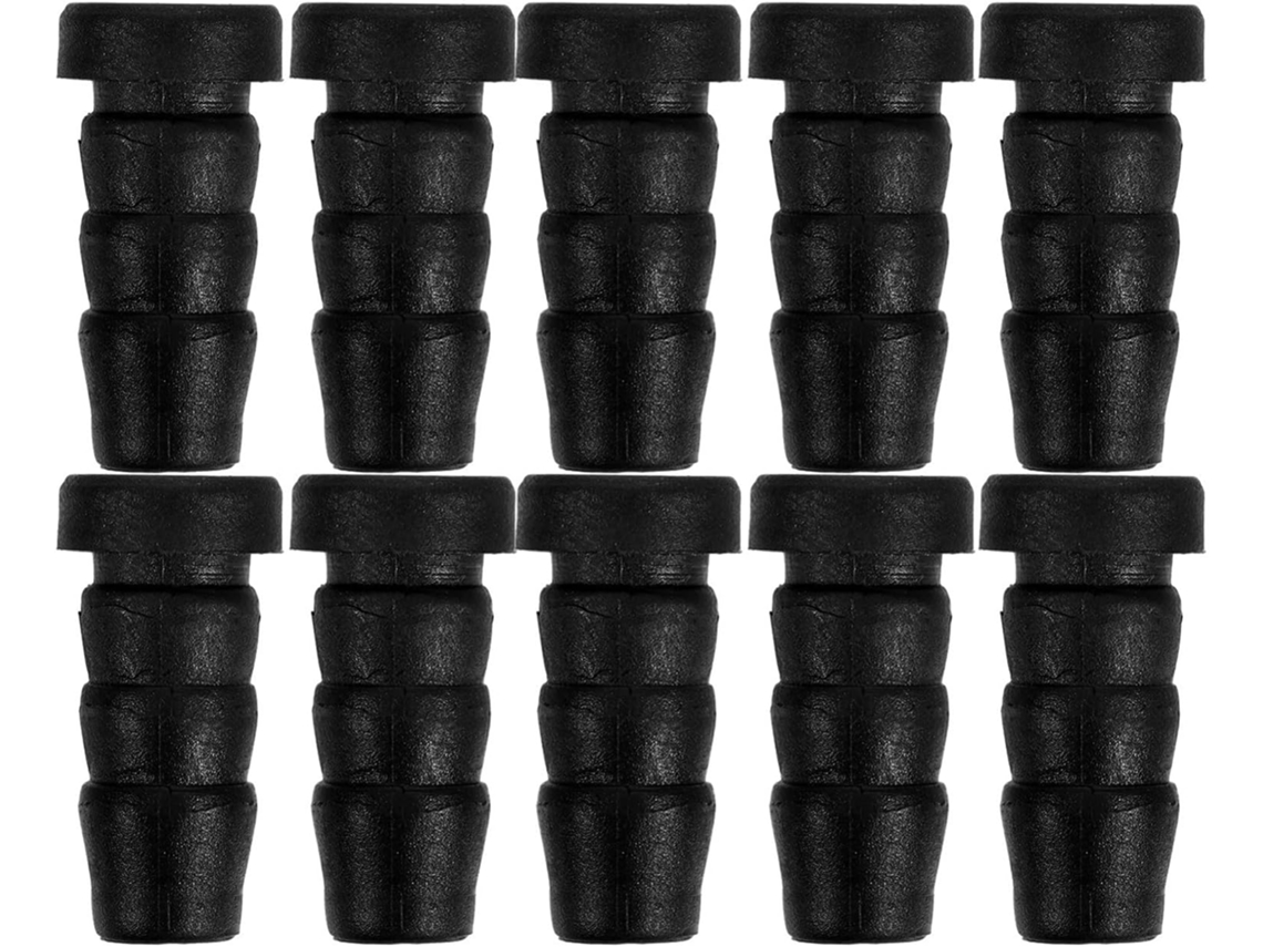 Capa Protetora Sewacc Para Rodízios De Cadeiras Com Furo 8mm Diâmetro, Material Pp Pa, Pacote Com 20 Unidades Para