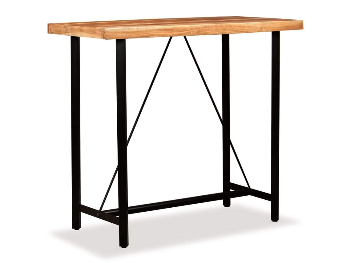 Bar Table, Bar Tables Vidaxl Marrom Madeira (120 X 60 X 107 Cm)