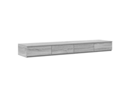 Gavetas de Cama com Gaveta Cinza Sonoma MAISON EXCLUSIVE 150x36.5x16.5 cm