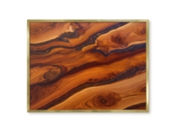 Magnetic Wall Board Wooden Boards For The Office Espelharte (80x60 Cm)