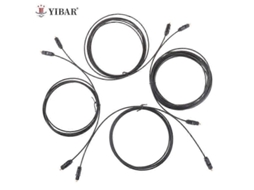 Lurelia Cabo Óptico De Áudio Toslink 1,5 M Preto
