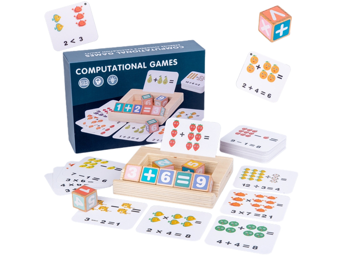 Jogo educativo de letras ATS para aprender ortografia e contagem, brinquedo pré-escolar, presente de Natal e aniversário para meninos e meninas.