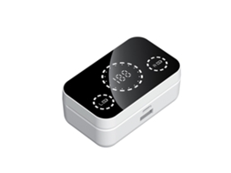 Aetheria fone de Ouvido Sem Fio Yd08 Mirror Bt5.3 com Tela Led Hd Carregável para Celulares