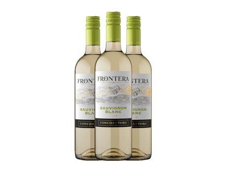 Vinho branco CONCHA Y TORO Frontera Sauvignon Branca Valle Central Garrafa Magnum (1.5 L - 3 Unidades)