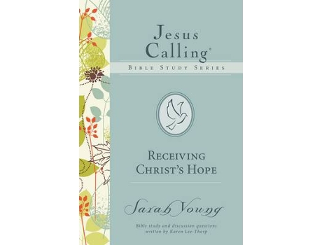 Livro receiving christ's hope de sarah young (inglês)