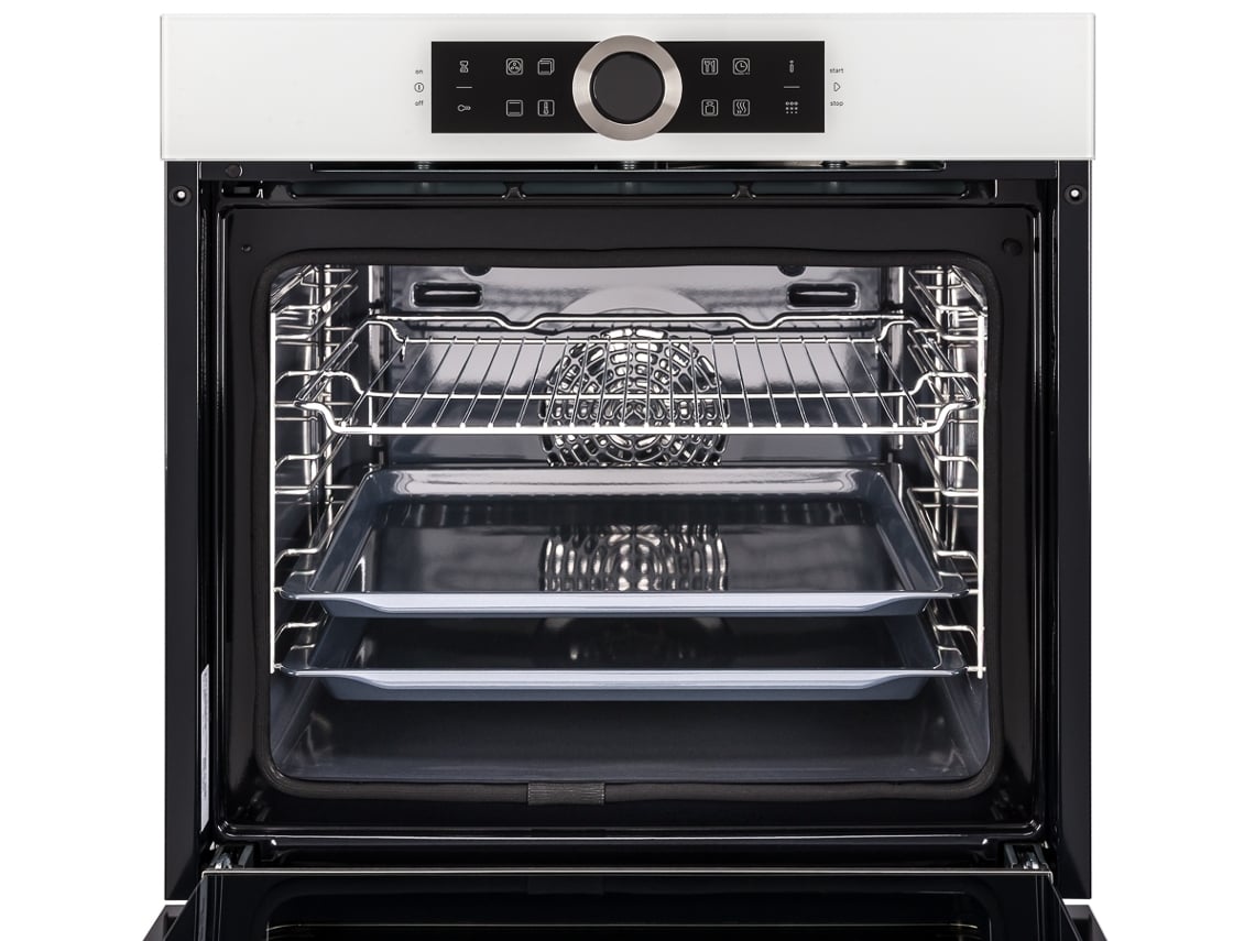 Forno BOSCH HBG675BW1 (71 L - 59.5 cm - Pirolítico - Branco) | Worten.pt
