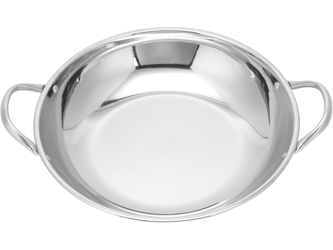 Chapa Plana De Aço Inoxidável De 30 Cm Para Cozinhas Profissionais
