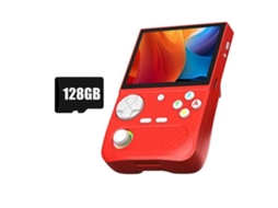 Console de Videogame Portátil Retrô K36s, 128 Gb, Mais de 20.000 Jogos, Joystick 3d, Linux, Wi fi, Até Número de Jogos GOKOCO