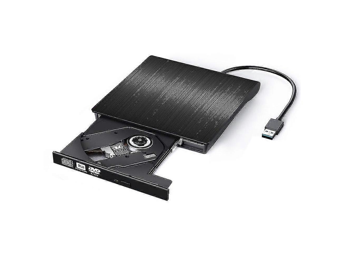 Unidade Externa De Cd/dvd, Usb 3.0, Portátil, Gravadora +/-rw, Leitora Para Laptop, Desktop, Macbook, Pc E Windows.