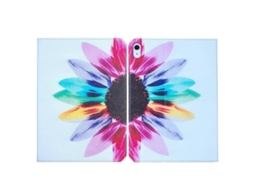 Capa de couro para tablet com design colorido Webake