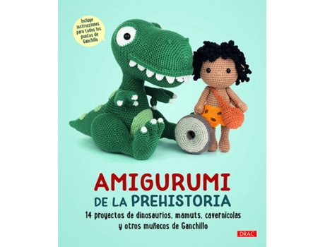 Livro Amigurumi De La Prehistoria de Vários Autores (Espanhol)