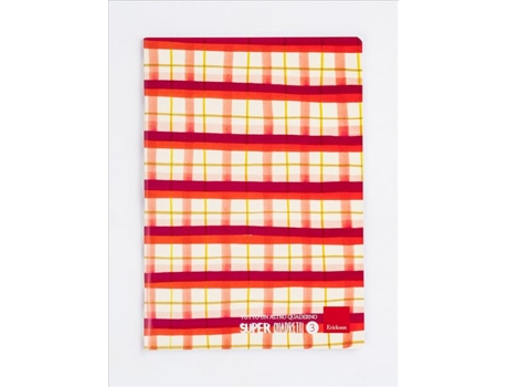 Caderno e bloco ERICKSON Super Quadretti 3 A4 76 folhas multicolorido