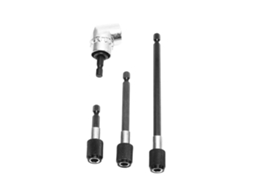 Conjunto De Extensão E Adaptador Para Parafusadeira Laxiscreed Com Reforço Magnético E Ângulo Ajustável