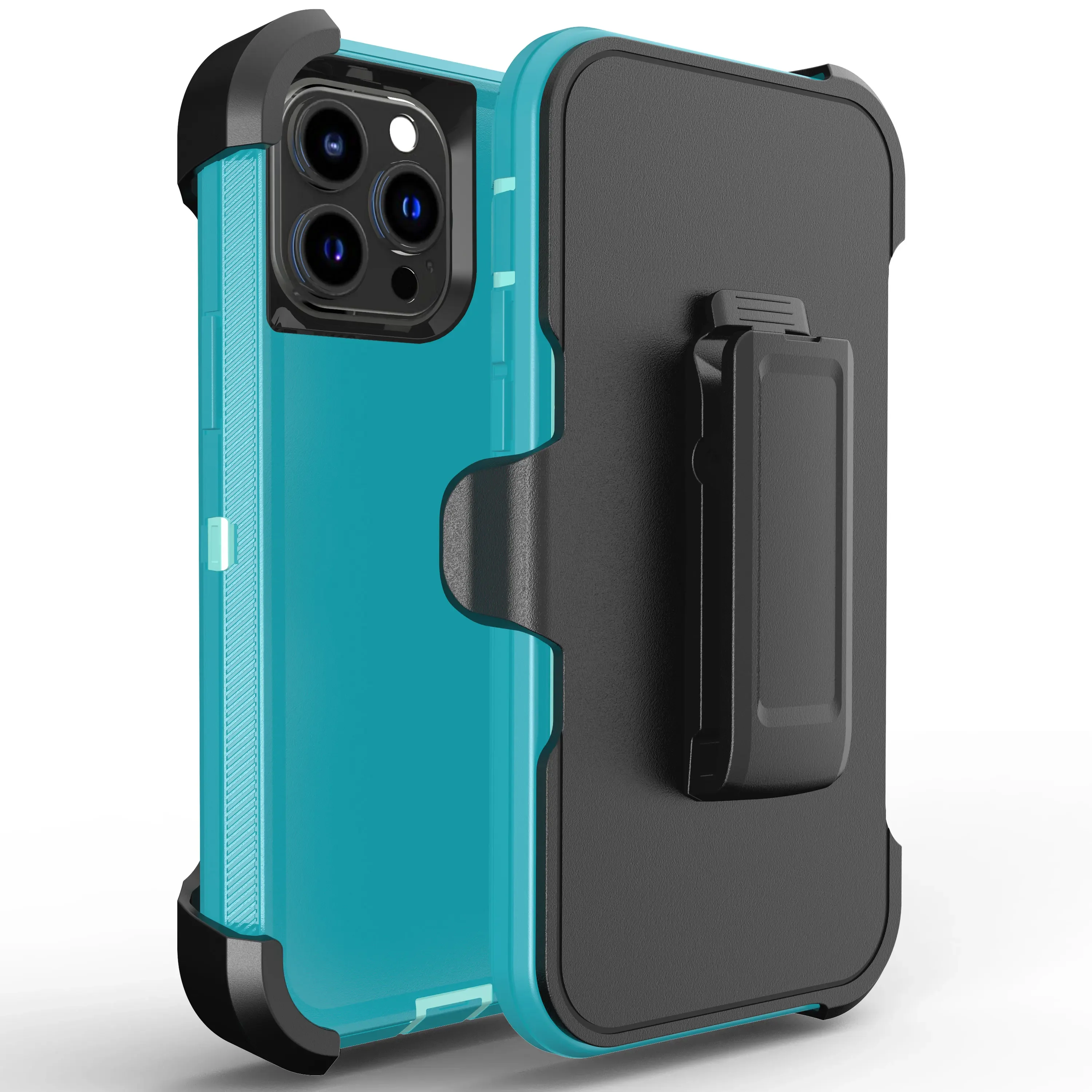 (verde Teyro, Iphone 13) Capa Para Celular, Estrutura Macia, Com Clipe Para Alça, Capa Protetora Rígida.