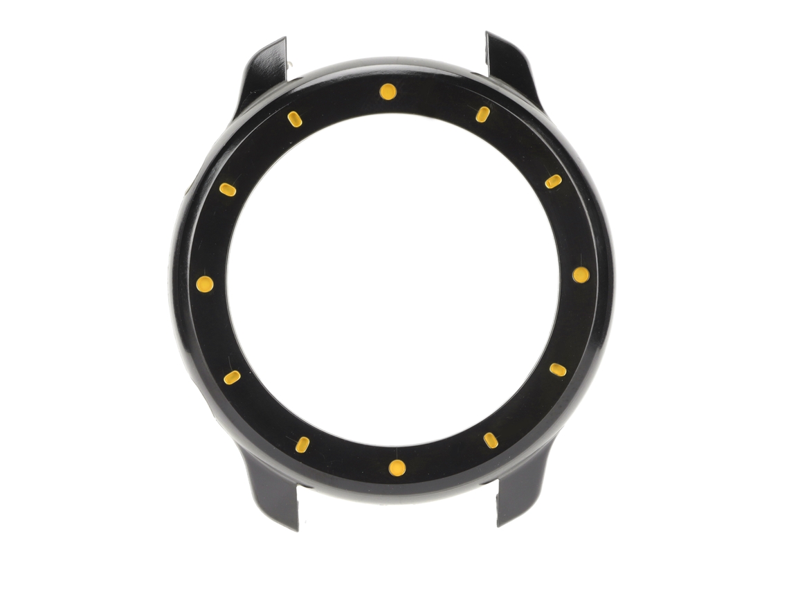 Aetheria capa Protetora para Amazfit Gtr 47mm Smart Watch Bumper Preto Ouro Plástico