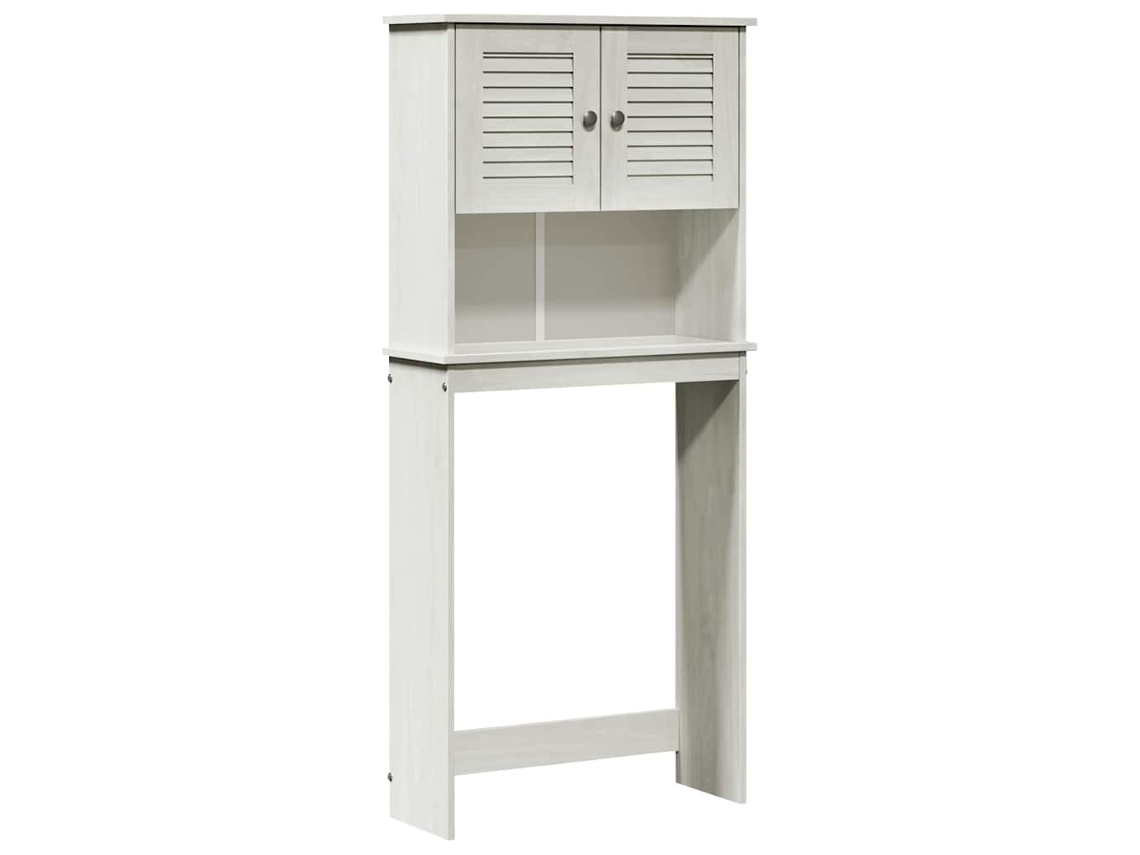 Armário para Máquina de Lavar Roupa Branco e Branco Antigo MAISON EXCLUSIVE