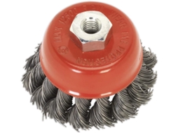 Escova De Corte De Arame Com Nó Torcido Tkcb651 Ø65 Mm M14 X 2 Mm
