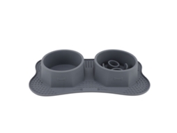 Bandejas Duplas Silicone para Pets LAXISCREED