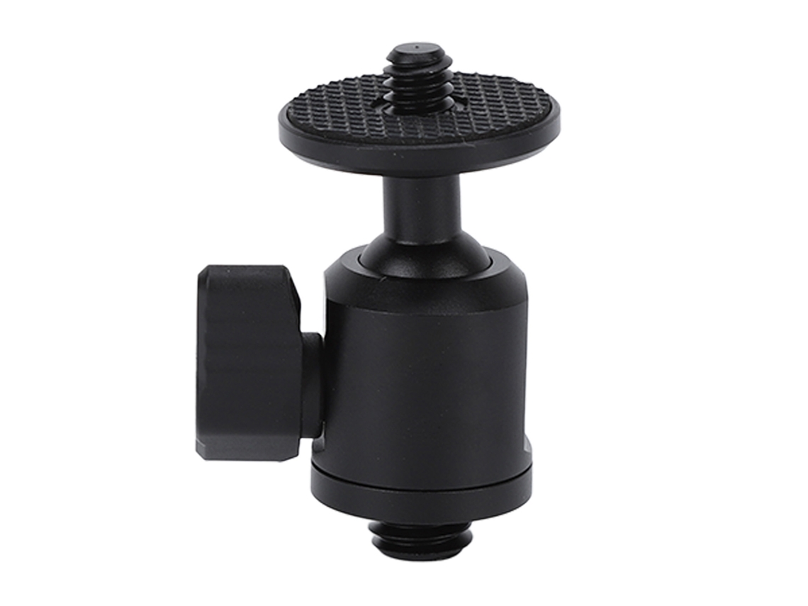 Aetheria adaptador de Base Quente Mini Cabeça de Bola Rotável 360 Graus 1/4 e 3/8 Polegadas para Câmera Celular Tripé