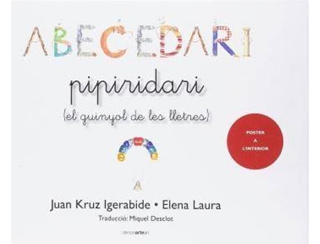Livro Abecedari pipiridari : el guiñol de les lletres de Juan Kruz Igerabide (Espanhol)