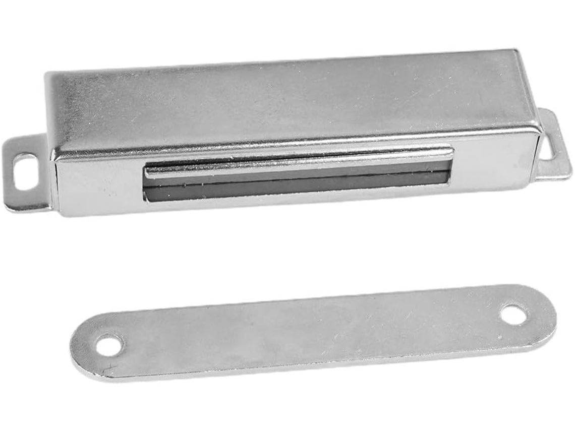 Fecho Magnético Robusto Para Armários Com Força De Tração 40kg, Ideal Para Portas Pesadas, Portas De Correr, Portas De