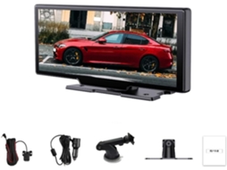 Tela Ips de 10 Ou 26 Polegadas para Carro com Carplay, Android Auto Portátil e Câmera de Gravação de Direção. SFUSHOS
