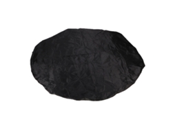 10ft Round Oxford Cloth Black Winter Swimming Pool Cover Dustproof