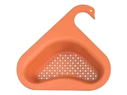 Canasta Colador Triangular Para Fregadero, Colgante Multifuncional De Cocina, Naranja
