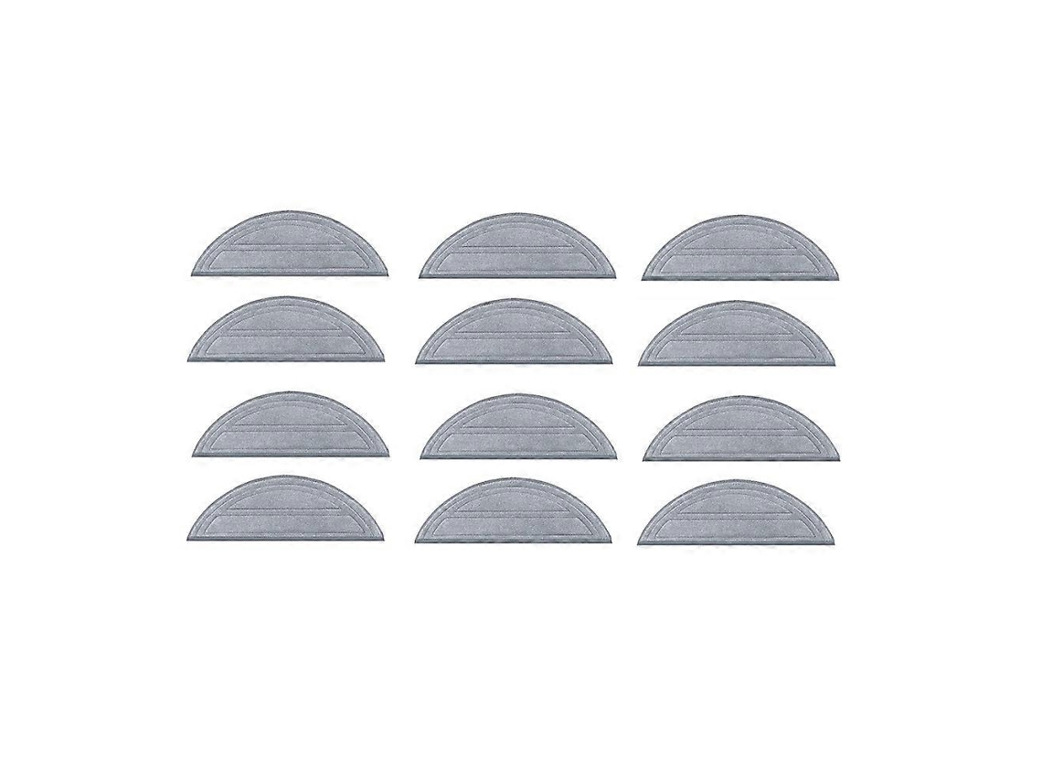 Conjunto De 12 Panos De Limpeza Para Aspirador De Pó Roborock Q10 S5/q10 S5+/q10 Vf/q10v/q10v+ - Acessórios E Panos De Limpeza De Reposição_glo