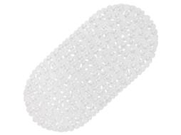 HEXINYIGJLY Tapete de Banho com Textura de Seixos 69x36cm com 167 Ventosas