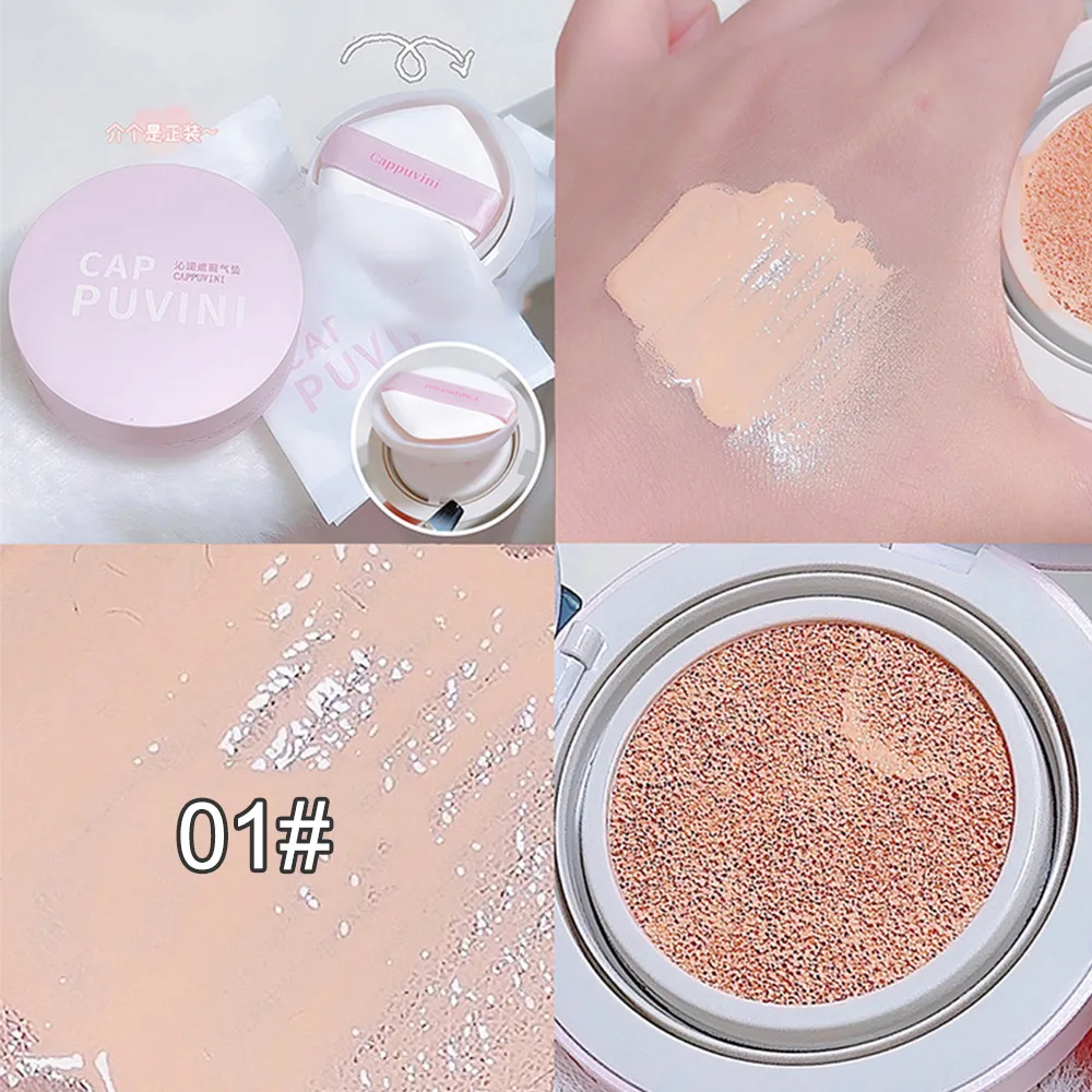 Corretivo Cushion, Natural E De Longa Duração, Ilumina Sem Acumular Nas Linhas De Expressão.