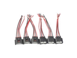 Kit Conector Bobina Ignição Cabos Ensaio Compatível Com 90919 02240 2azfe 1zzfe