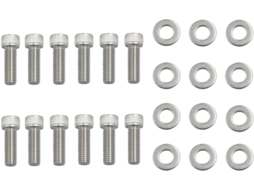 Kit De Reparo De Cabeçote Em Aço Inoxidável Para Motores Small Block Chevrolet 283, 327, 350, 383 E 400 Tpi. Substitui