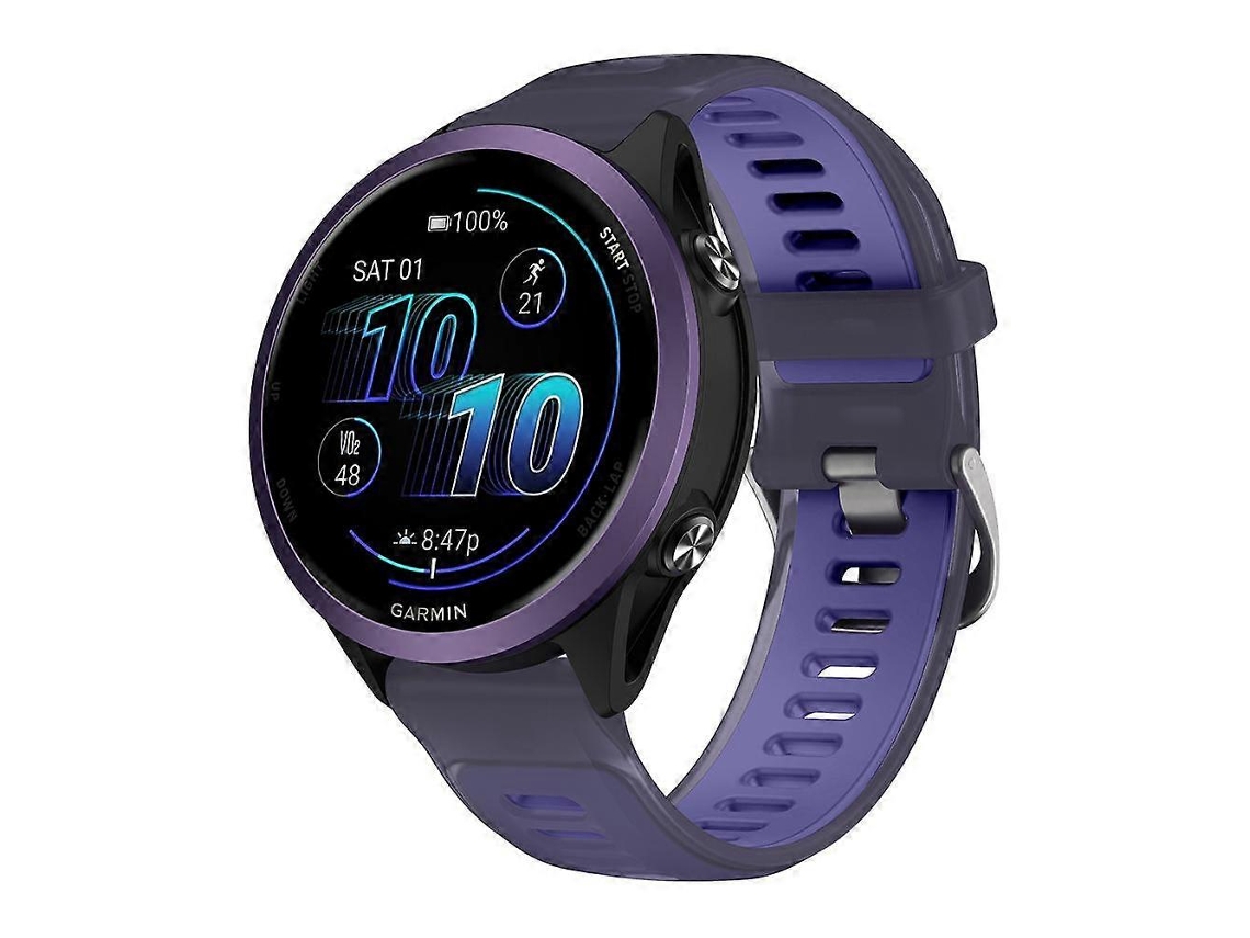 Pulseira De Relógio Em Silicone Translúcido Com Fivela De Aço Prateado