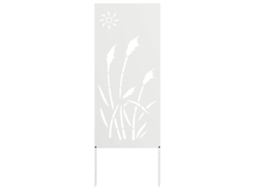 Tela de Privacidade para Jardim Fretwork Branco 50x140 cm MAISON EXCLUSIVE