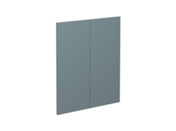 Frente de Cozinha R line, 59.2x71.3cm, para móvel baixo, azul cinza VICCO
