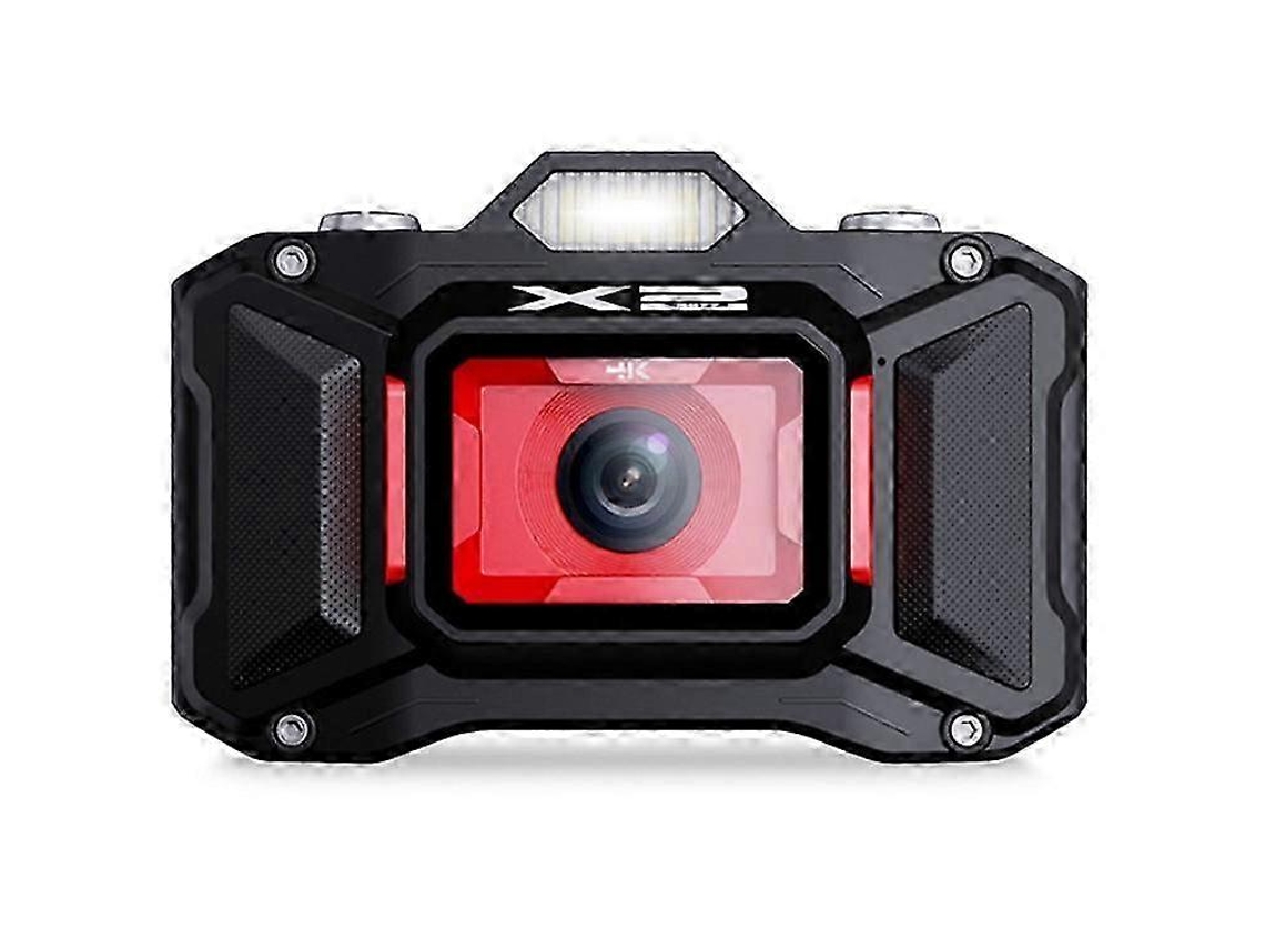 Máquina Fotográfica Digital Retro Com Ecrã Ips De 2,88 Polegadas, Zoom 18x E Foco Automático