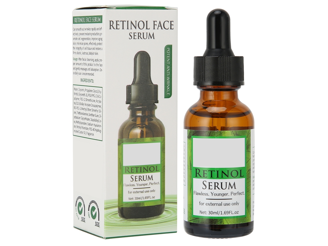 Sérum Facial Com Retinol Hidratante Nutritivo Anti-idade Solução Para Cuidado Da Pele 30ml