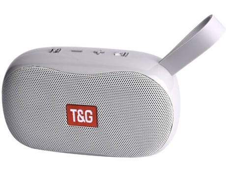 Coluna Bluetooth RITTEREC TG173 (Prateado - Alcance: até 10 m)