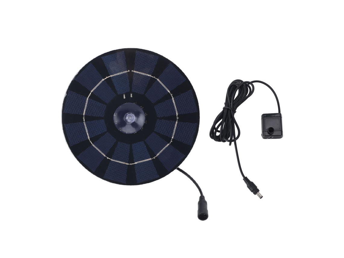 Kit de Bomba Solar 10w Painel de Silício Monocristalino para Jardim Lago | S/MARCA