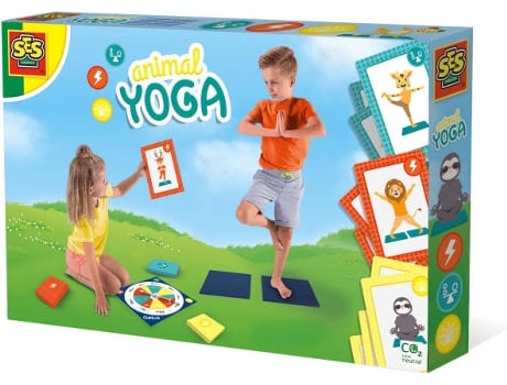 Jogo  Animal Yoga (Idade Mínima: 3 Anos - 30 x 4 x 20 cm)