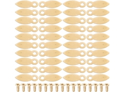 Ganchos Metálicos Resistentes Para Molduras De Ferro, Fáceis De Instalar, Pacote Com 100 Unidades.