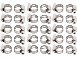 Abraçadeira de Mangueira com Engrenagem Helicoidal, faixa de 6 a 12 mm CHABERLU