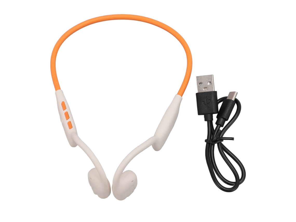 Fones de condução óssea esportivos EOOCOO (resistentes à água, Bluetooth 5.3)