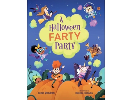 Livro A Halloween Farty Party de Junia Wonders (Inglês)