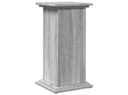 Display Stand, Display Stands Vidaxl Cinzeto Madeira Processada (31 X 30 X 60 Cm)